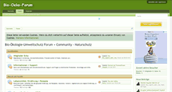 Desktop Screenshot of bio-oeko-forum.de